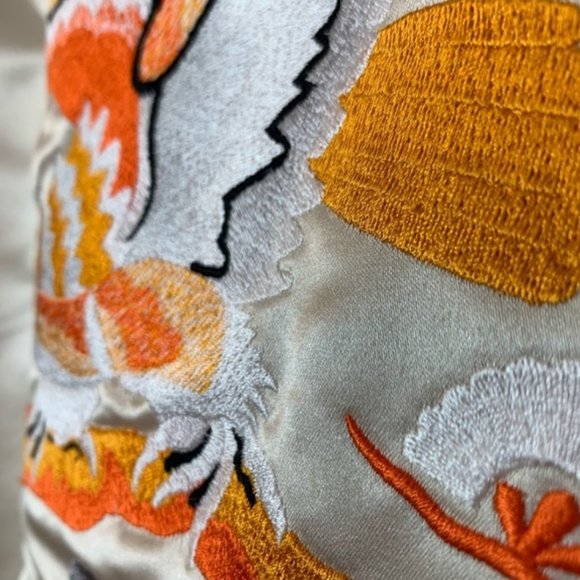 NWOT Rare UO Urban Renewal Soaring Desert Eagle Embroidered Satin Bomber - Picture 5 of 12